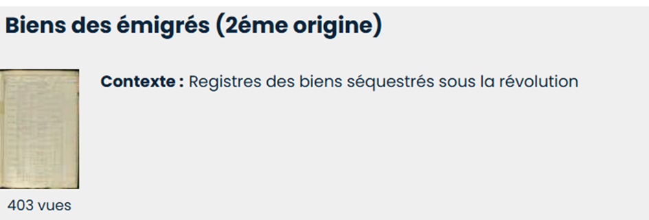 Archives département Ain