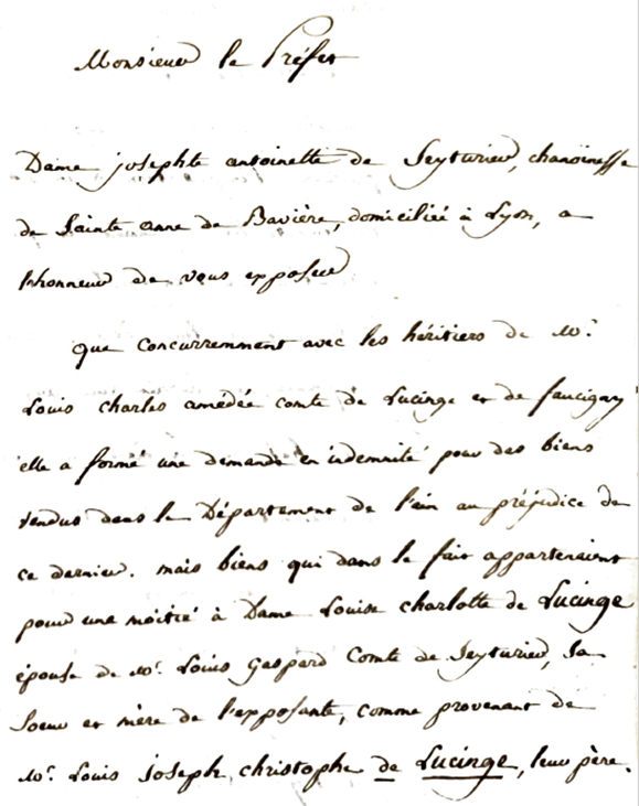 Dossier demande de réclamation