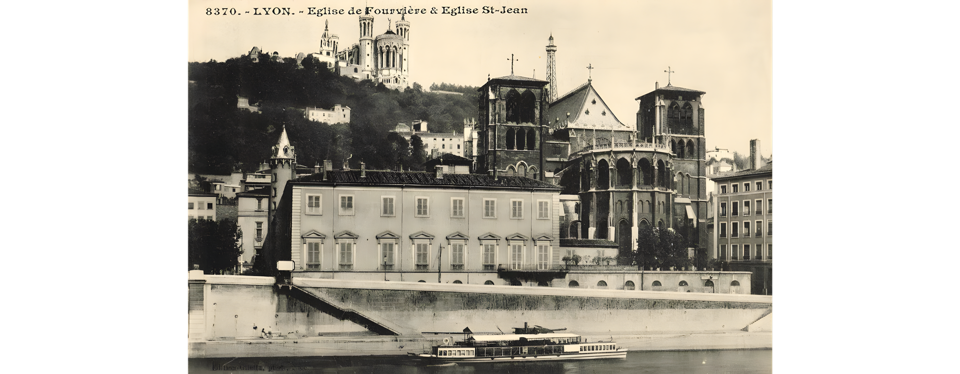 Archives du département du Rhône, Lyon. Eglise de Fourvière et église Saint-Jean, 11Fi1568 